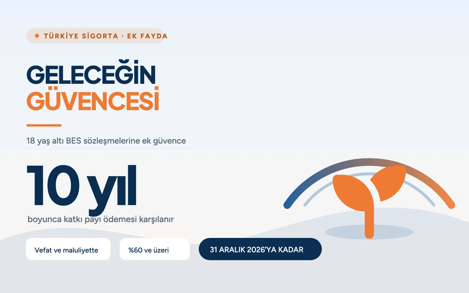 Türkiye Sigorta “Geleceğin Güvencesi” 18 Yaş Altı BES Ek Fayda Programı