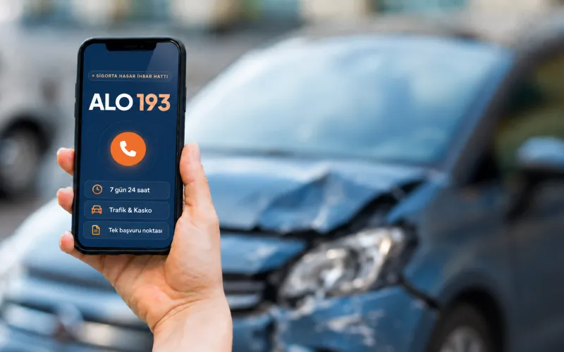 ALO 193 Nedir, Trafik ve Kasko Hasar İhbarı Nasıl Yapılır?