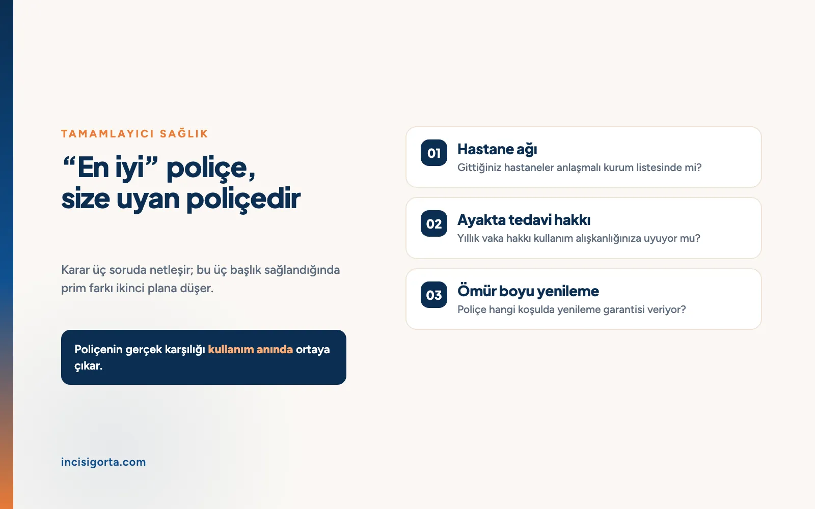 En İyi Tamamlayıcı Sağlık Sigortası Hangisi? Poliçe Seçerken Bakmanız Gereken Kriterler