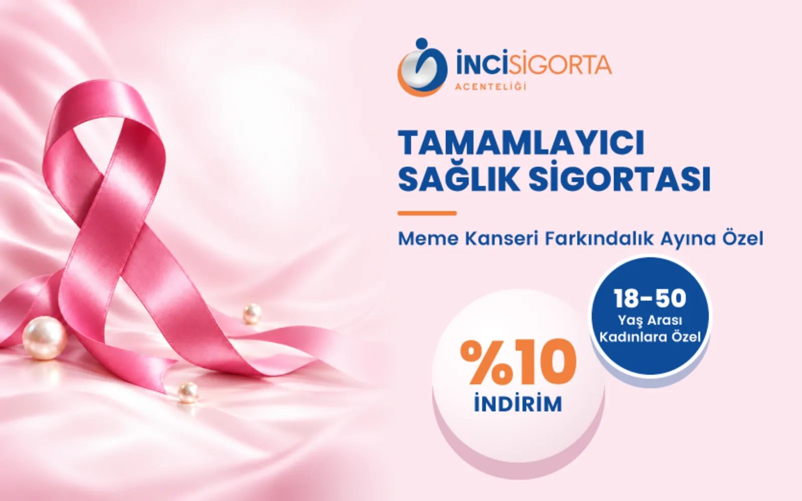 Unico Sigorta Meme Kanseri Farkındalık Ayı’nda Tamamlayıcı Sağlıkta %10 İndirim