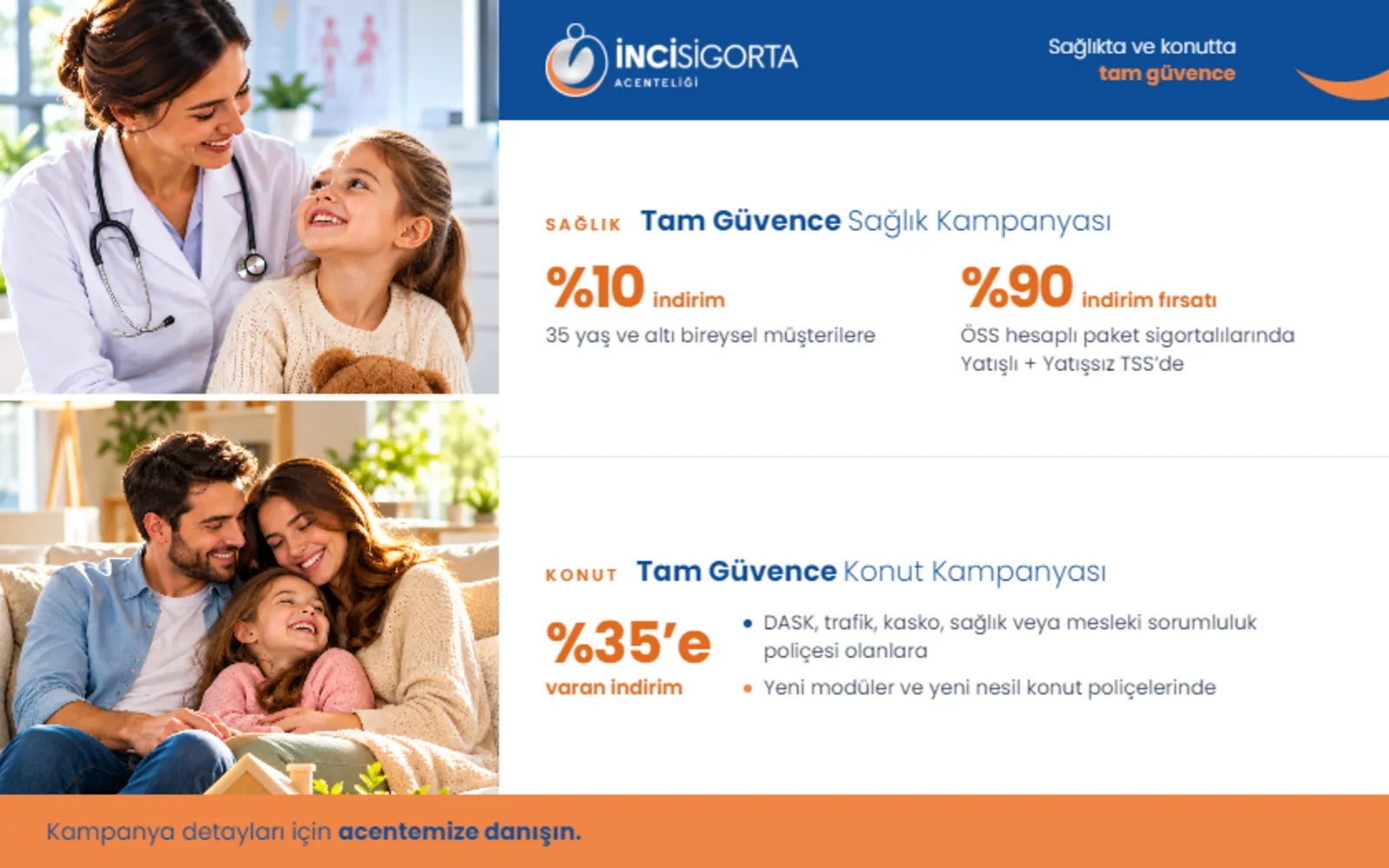 Anadolu Sigorta Tam Güvence Sağlık ve Konut Kampanyası