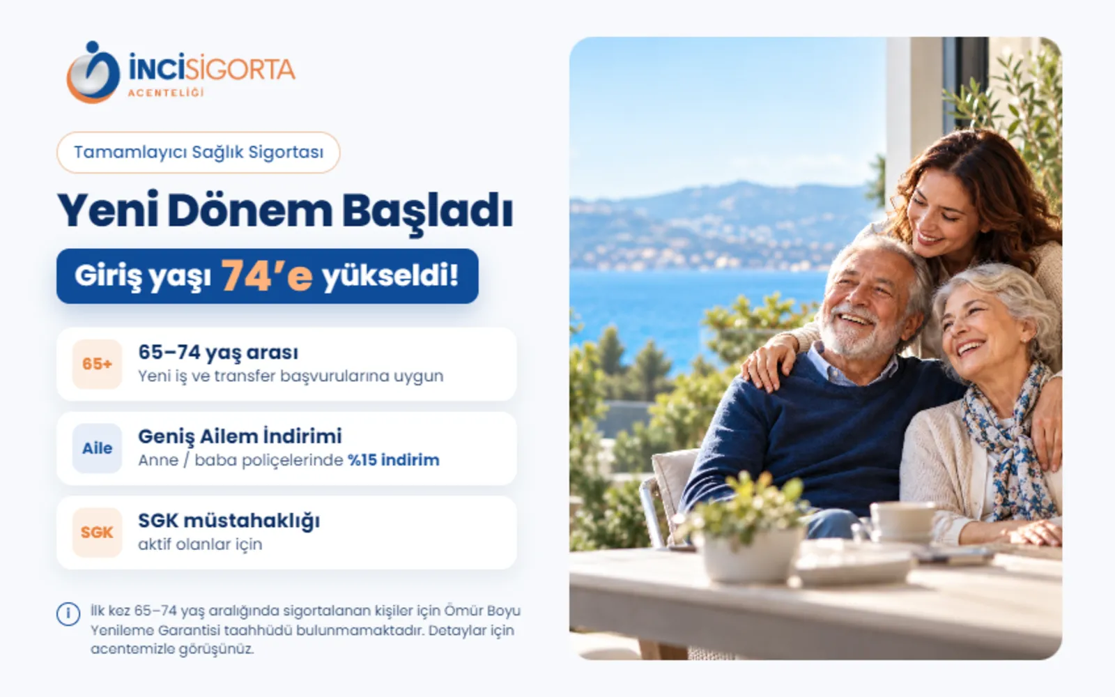 Allianz Tamamlayıcı Sağlık Sigortası’nda Giriş Yaşı 74’e Yükseldi