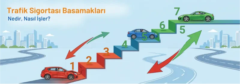 Trafik Sigortası Basamakları Nedir, Nasıl İşler?