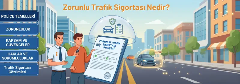 Zorunlu Trafik Sigortası Nedir, Neleri Kapsar?