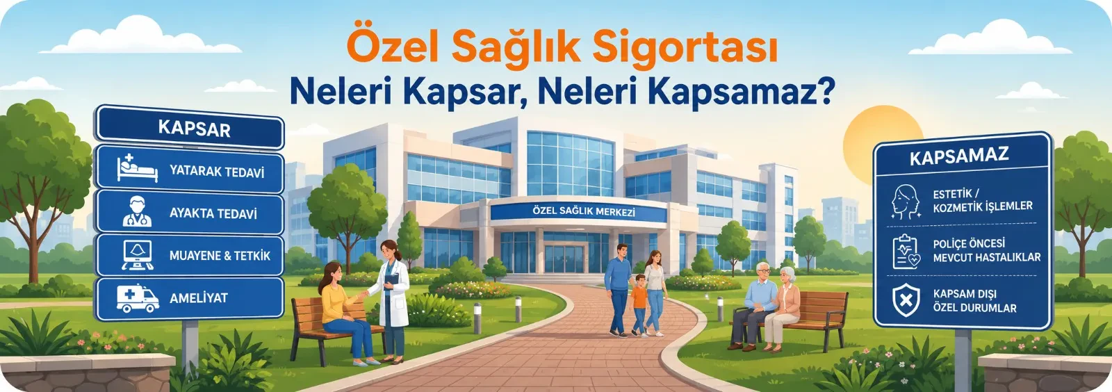 Özel Sağlık Sigortası Neleri Kapsar, Neleri Kapsamaz?