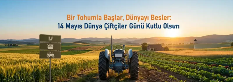 14 Mayıs Çiftçiler Günü: Artık Çiftçilik Sadece Üretmek Değil, Risk Yönetmek