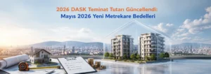 2026 DASK Teminat Tutarı Güncellendi: Mayıs 2026 Yeni Metrekare Bedelleri