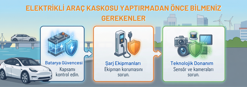 Elektrikli Araç Kaskosu Yaptırmadan Önce Bilmeniz Gerekenler