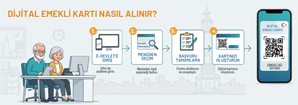 Dijital Emekli Kartı Nedir, Nereden ve Nasıl Alınır?